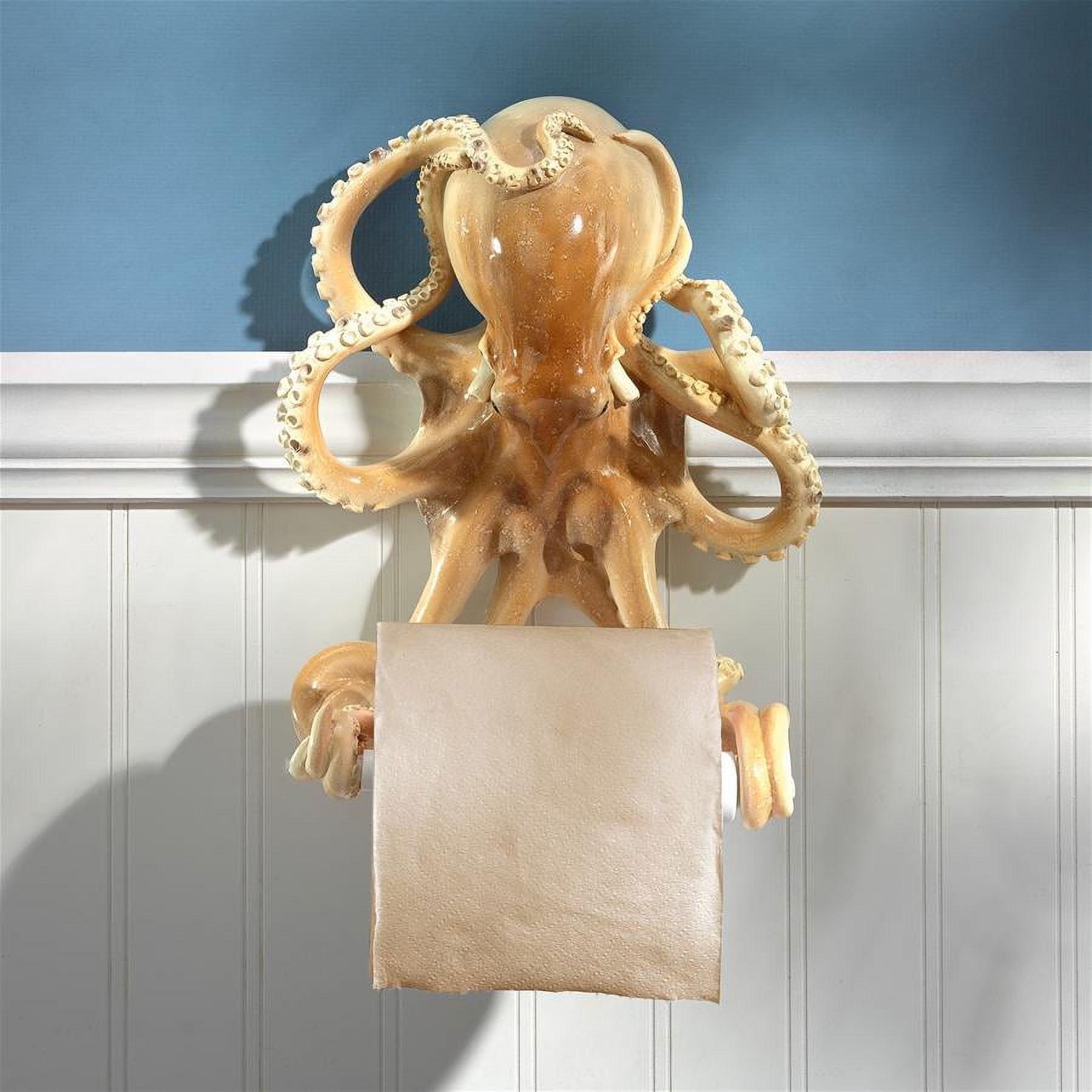 Octopus Tentacles Wall Mount Toilet Paper Holder