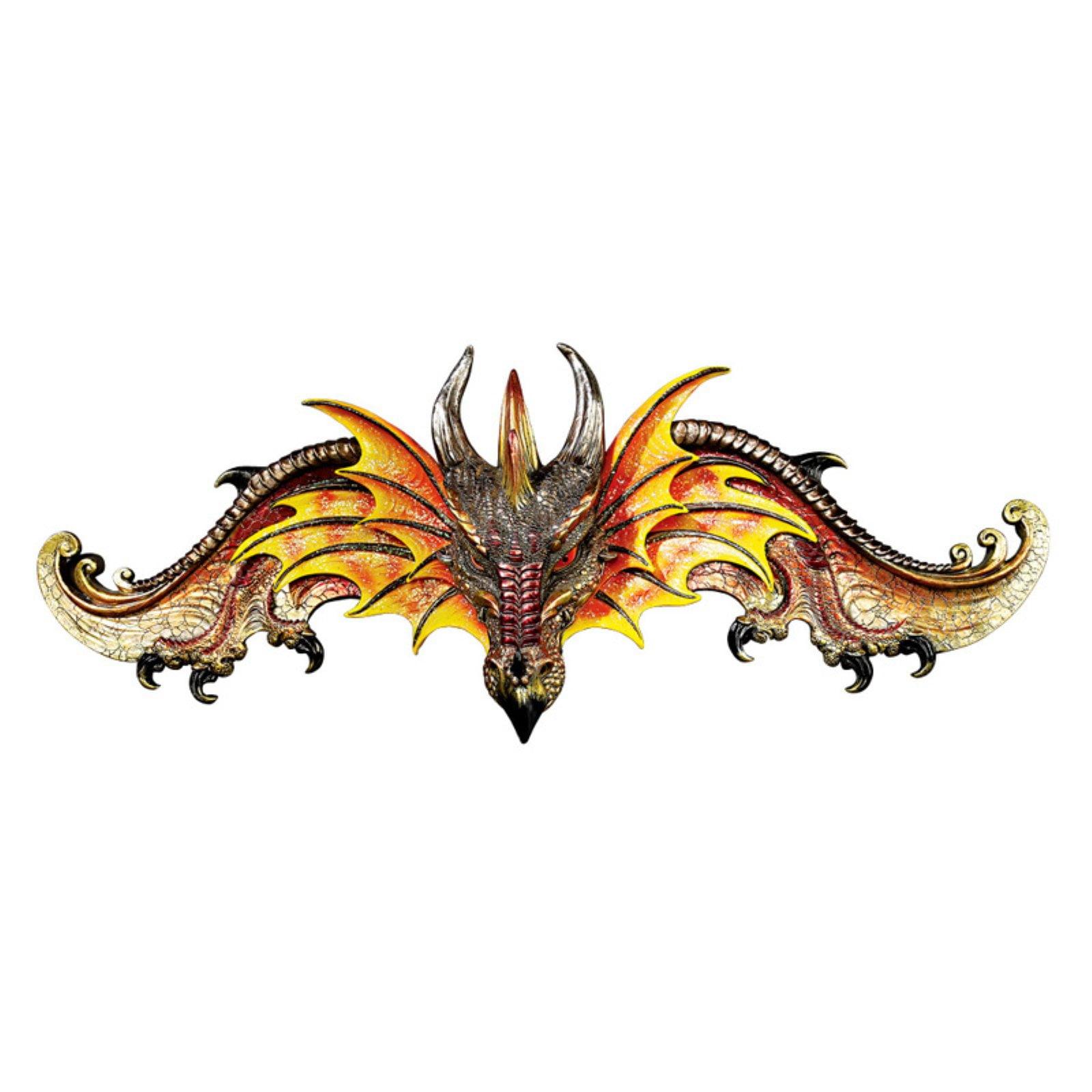 Design Toscano The Dragon of Kingsbridge Manor Pediment