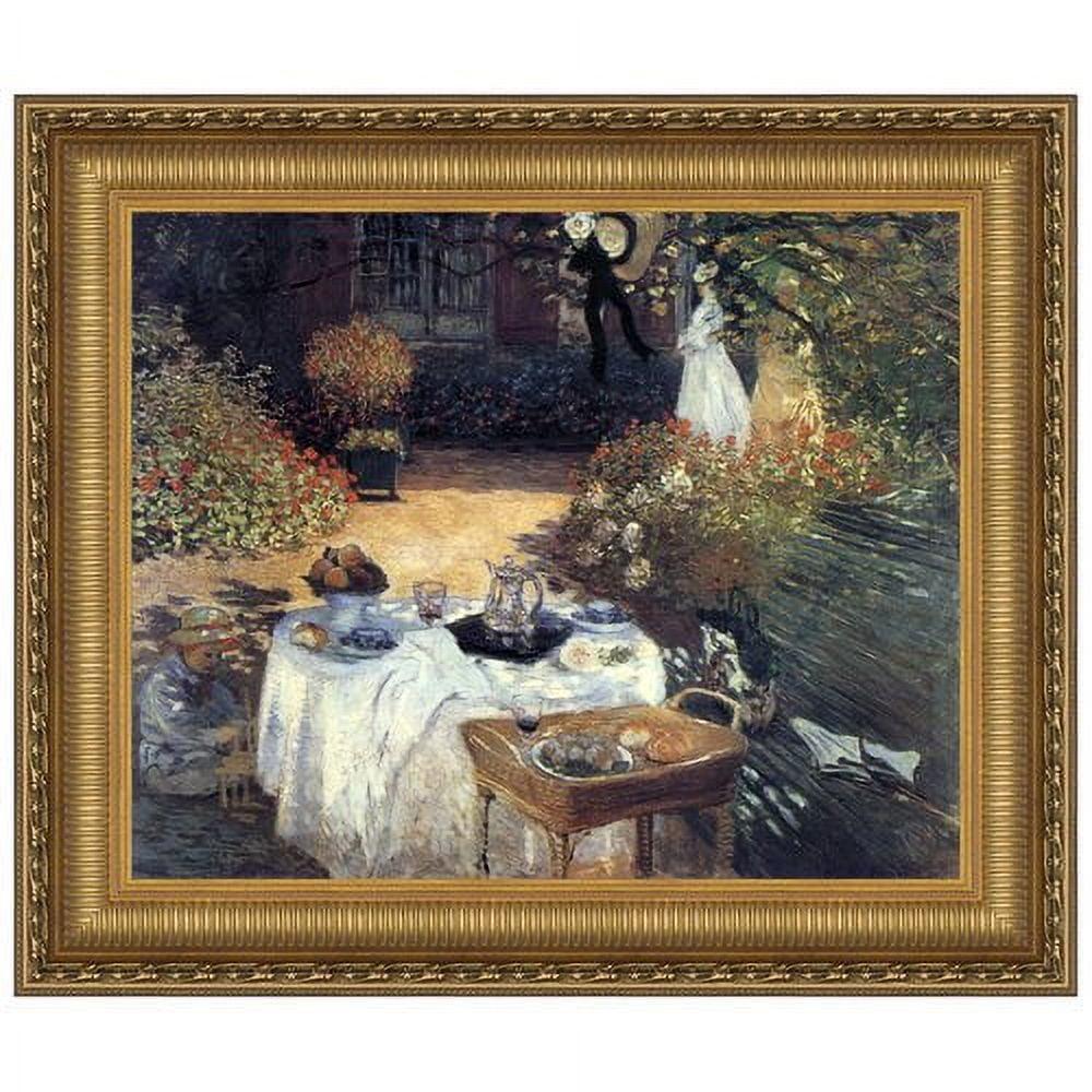 Vault W Artwork " The Luncheon, Monet's Garden At Argenteuil, 1873 " by Claude Monet