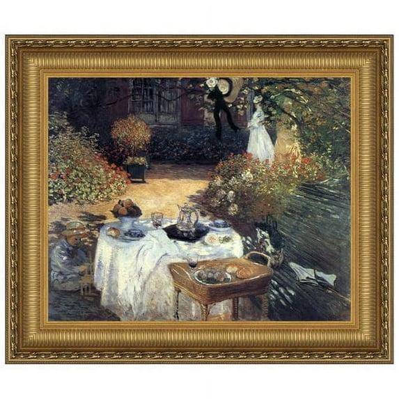 Vault W Artwork " The Luncheon, Monet's Garden At Argenteuil, 1873 " by Claude Monet