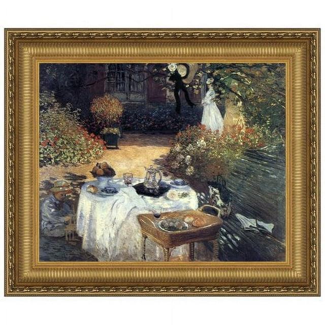 Vault W Artwork " The Luncheon, Monet's Garden At Argenteuil, 1873 " by Claude Monet