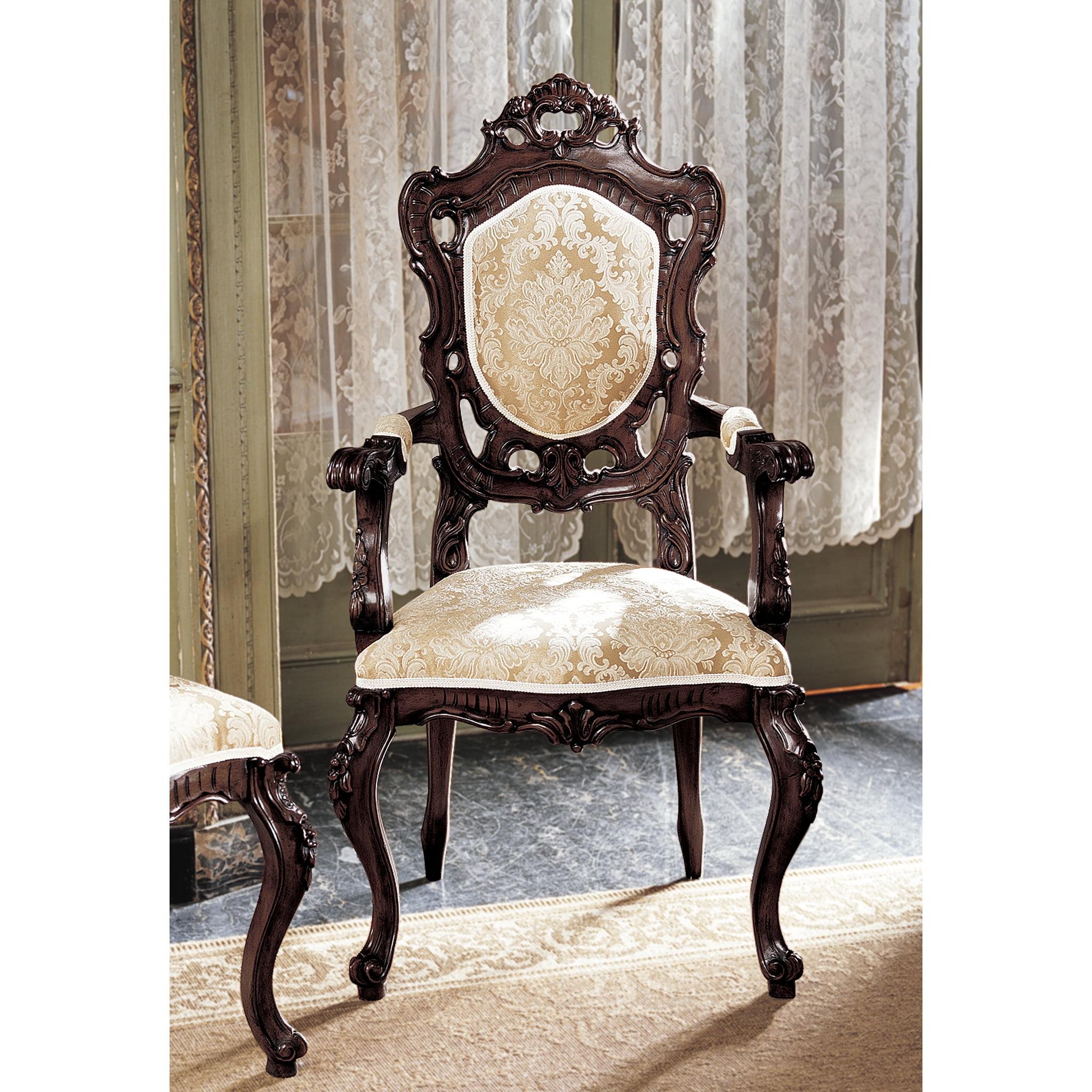 Toulon French Rococo Side Armchair