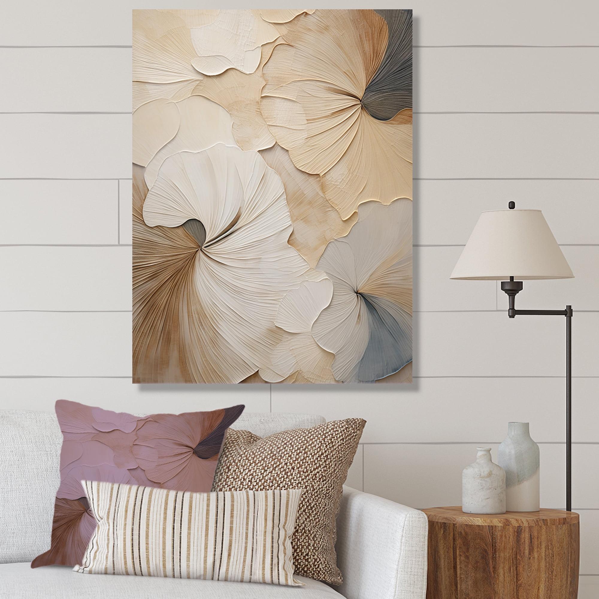 " Beige Minimalism Elegance In Bloom "