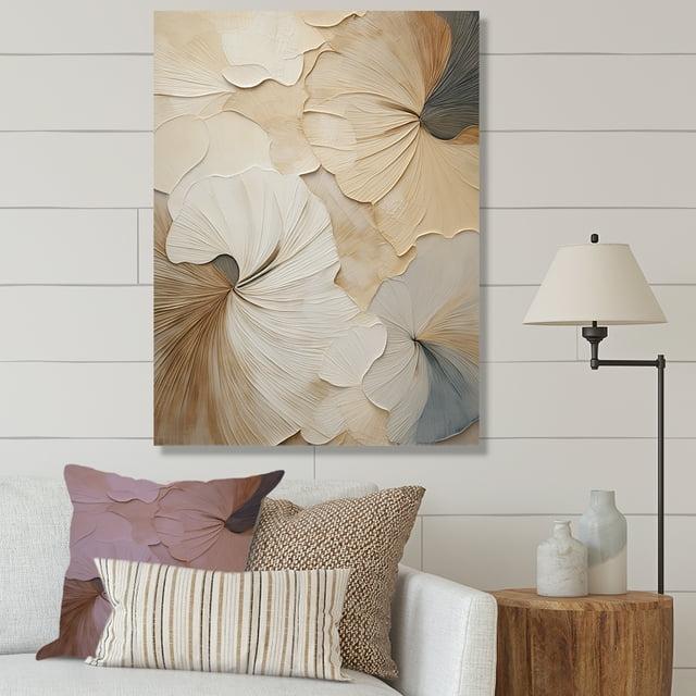 " Beige Minimalism Elegance In Bloom "