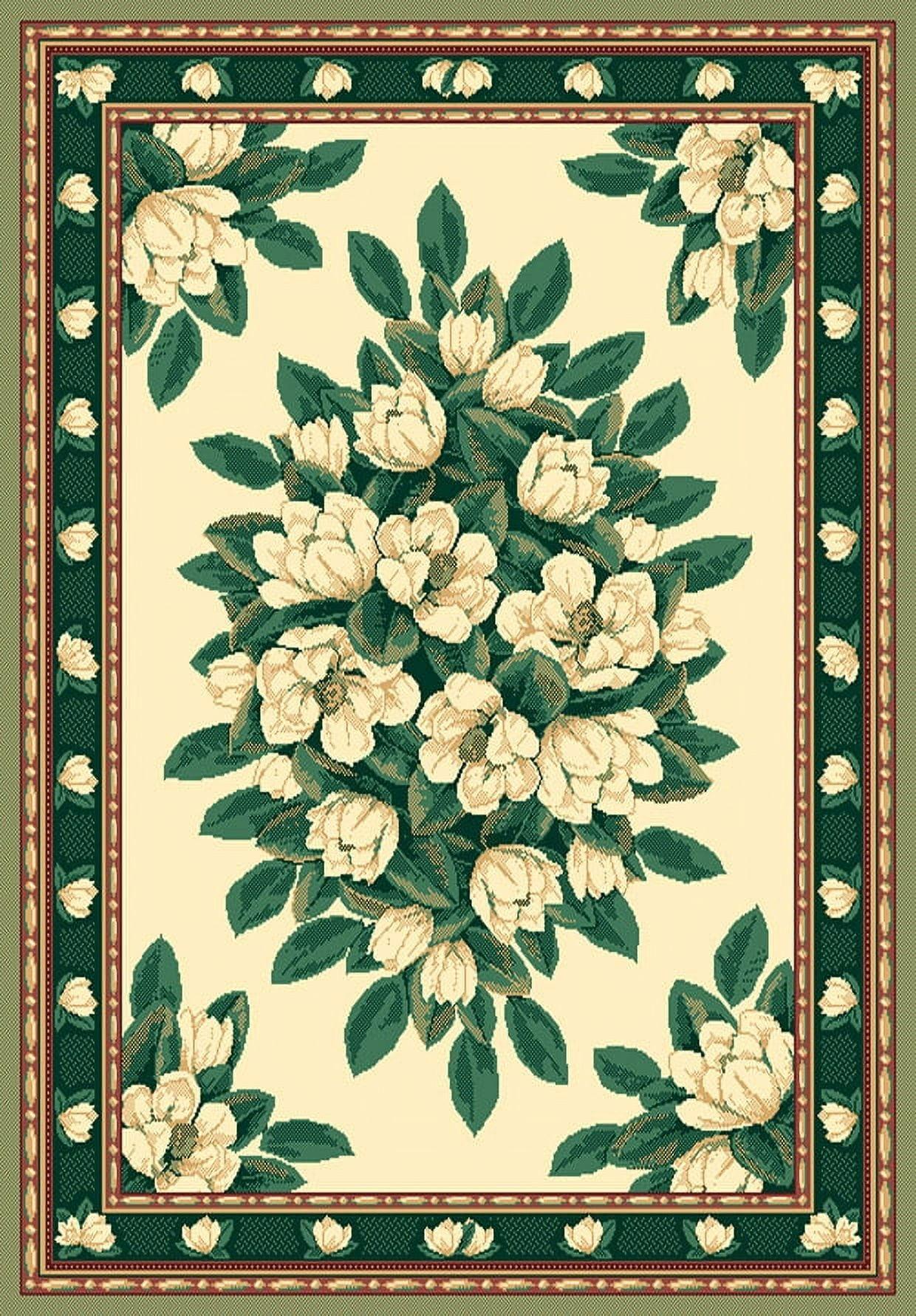 United Weavers Brunswick Eloise Traditional Floral Area Rug, Cream, 5'3" x 7'6"