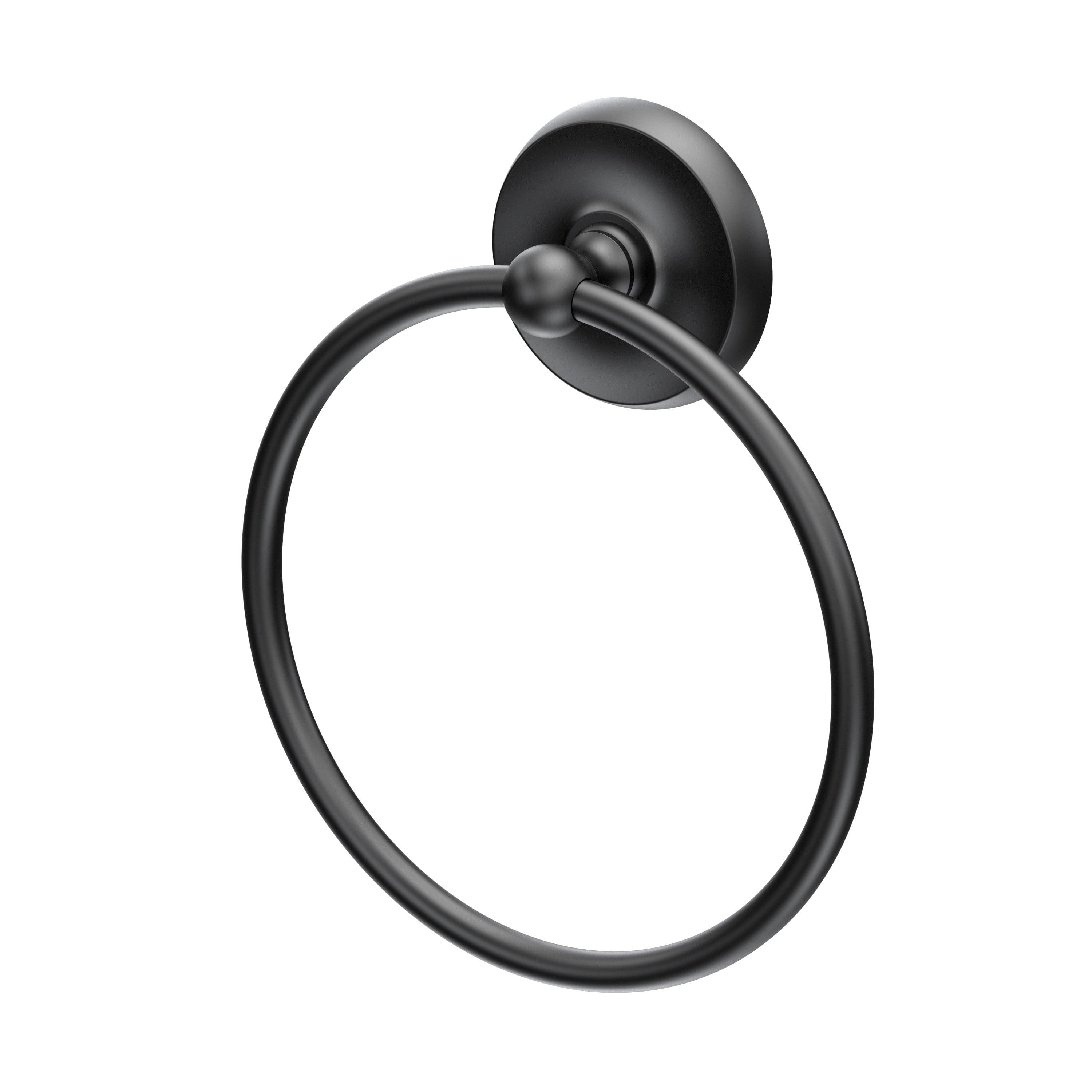 Designer II Wall Mounted 6.50" Towel Ring for Bathroom, Kitchen