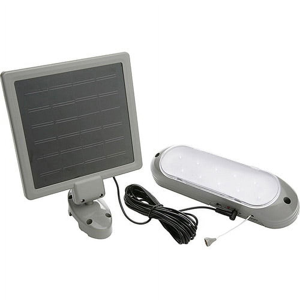 Bronze Solar Powered LED Area Light with 10 Bulbs