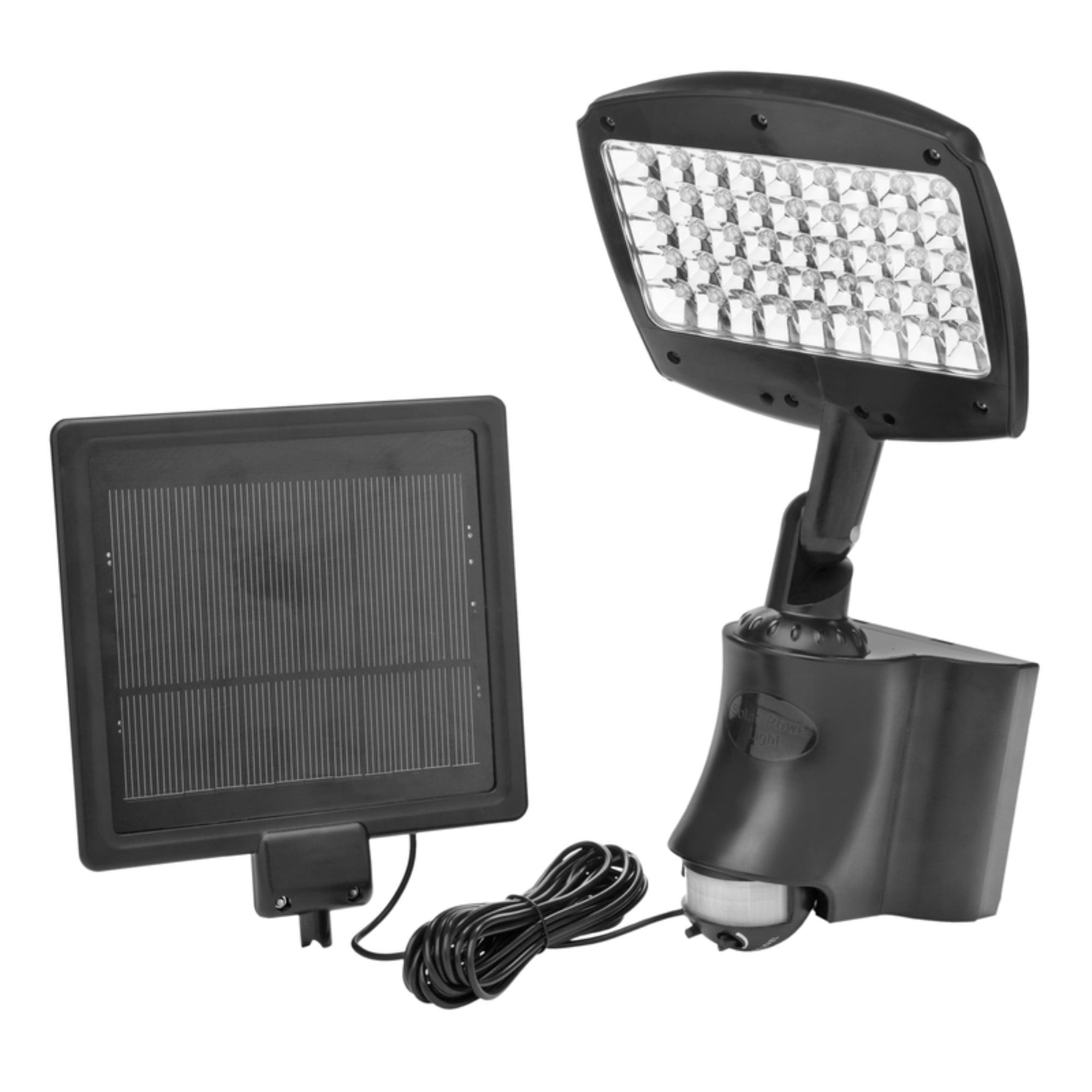 Bronze Solar Powered Motion-Sensing LED Floodlight