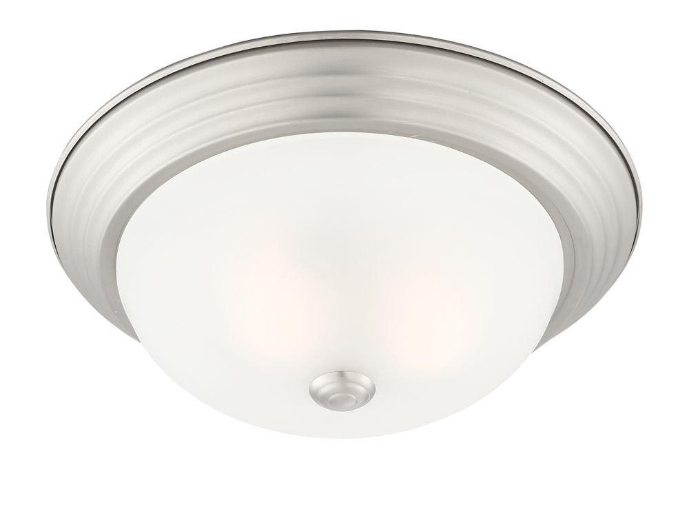 Designers Fountain 1257M-PW-W Flush Mounts Pewter Decorative Pewter