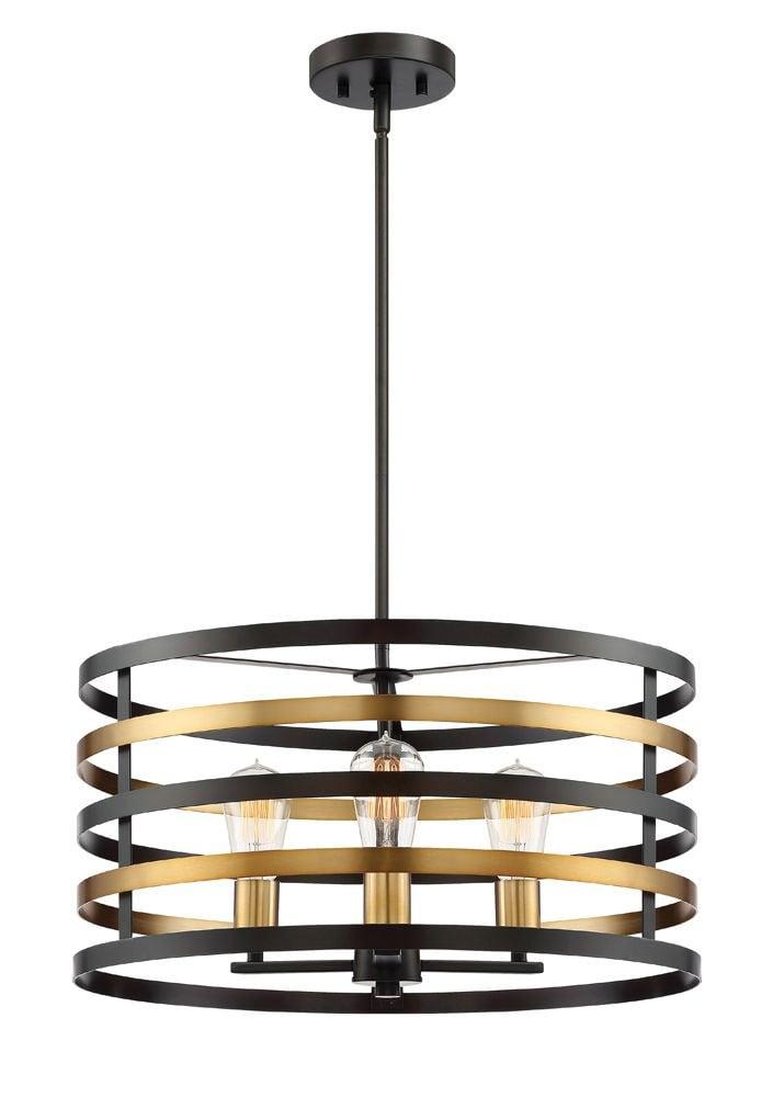 Designers Fountain 92933-AB Mya 3 Light Pendant in Antique Bronze