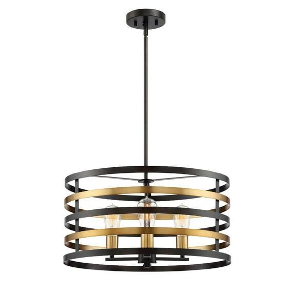 Designers Fountain 92933-AB Mya 3 Light Pendant in Antique Bronze