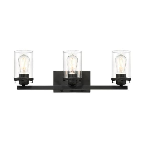 Designers Fountain 93303-BK Jedrek 3 Light Bath in Black