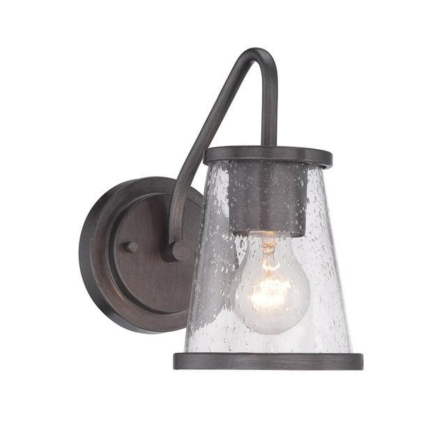 Designers Fountain Darby Weathered Iron Wall Sconce, 87001-WI