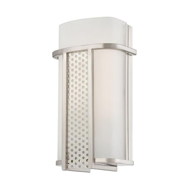 Designers Fountain Lucern Satin Platinum LED Wall Sconce, LED6050-SP