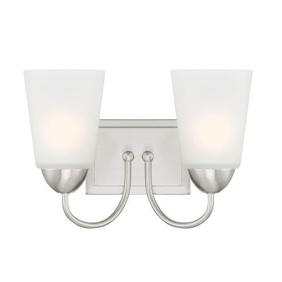 Designers Fountain - Malone - 2 Light Bath Vanity In Transitional Style-9.25