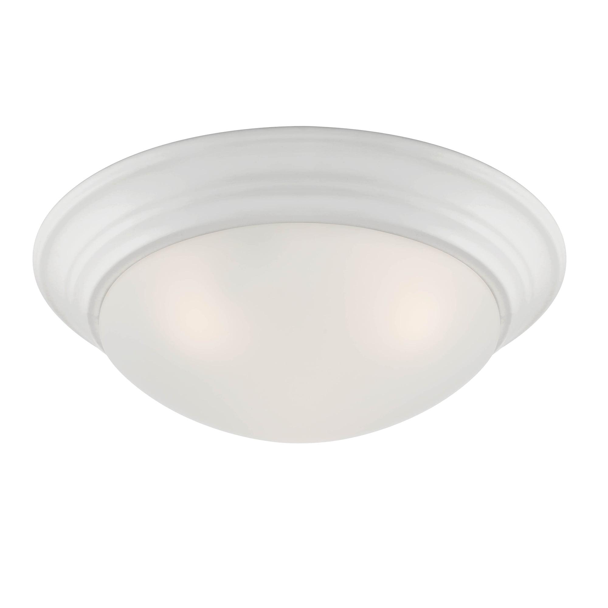 Tap 3-Light Matte White Modern Flush Mount Ceiling Light