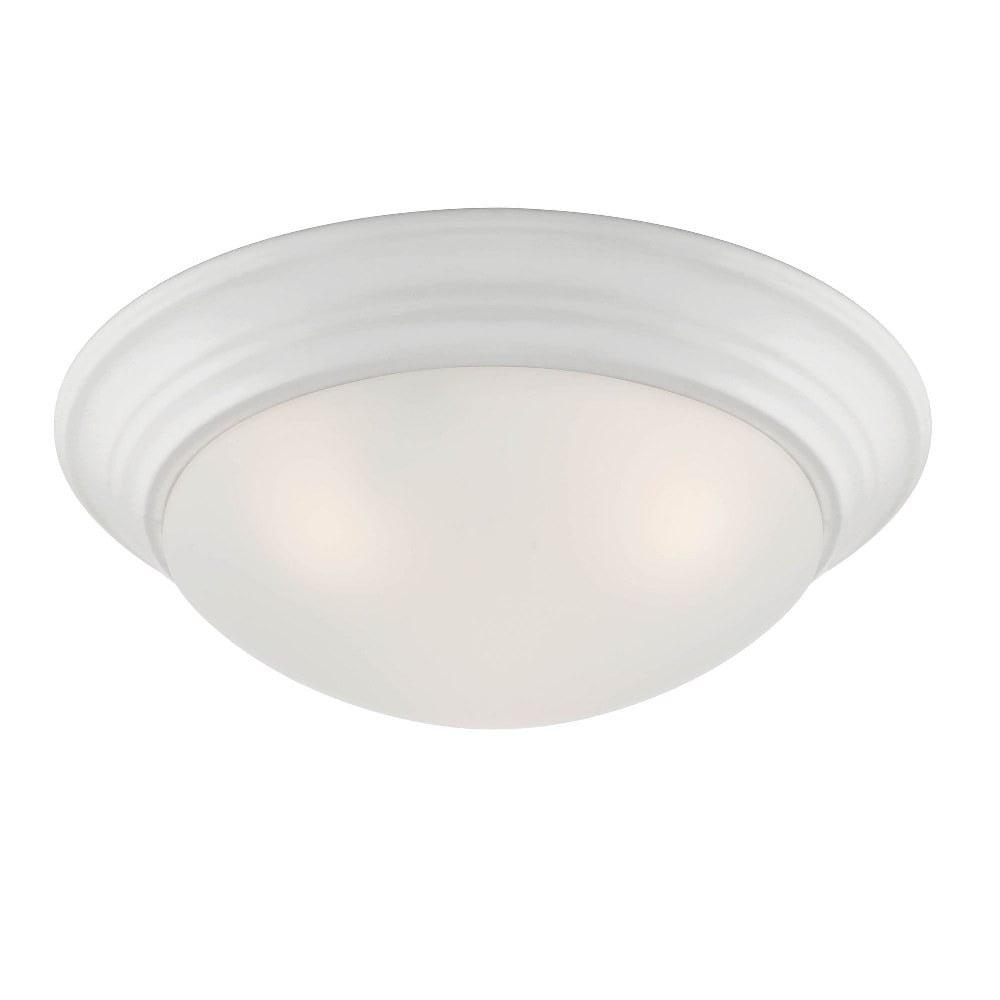 Designers Fountain Tap 3 Light Matte White Flush Mount Ceiling Light, 1360L-MW