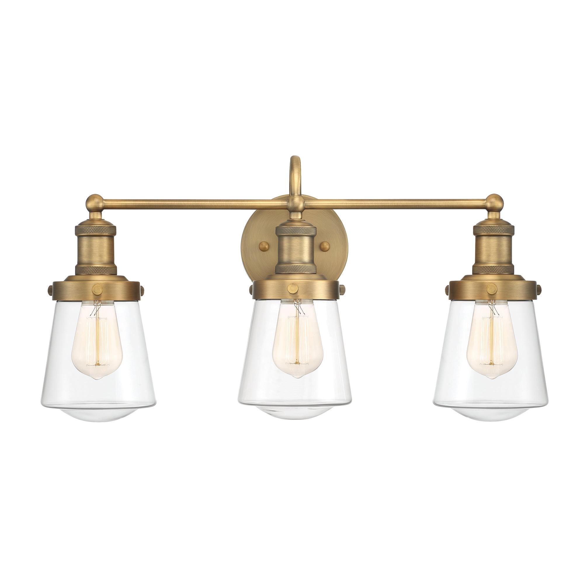 Taylor 22.63" Old Satin Brass Dimmable Bathroom Vanity Light