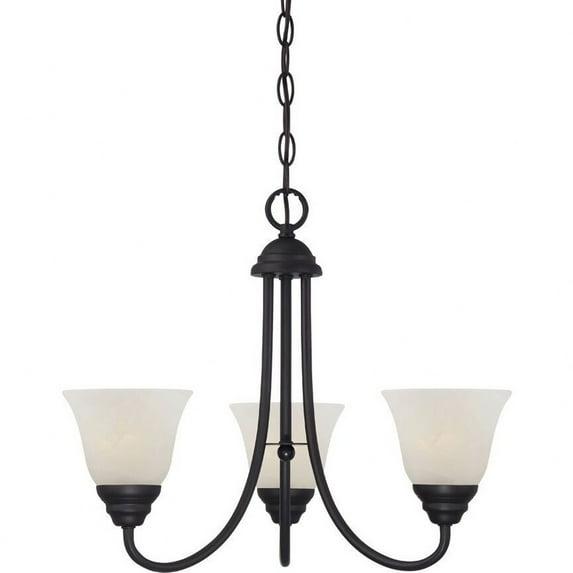 Kendall 3-Light Oil Rubbed Bronze Transitional Classic Chandelier for Dining Areas with No Bulbs Included