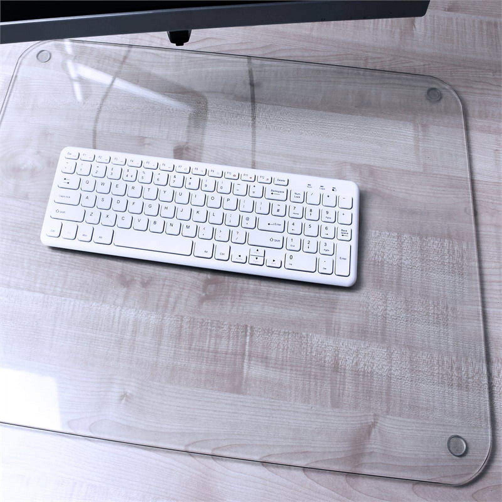 Desktex Glaciermat Glass Desk Pad Size 20 x 36