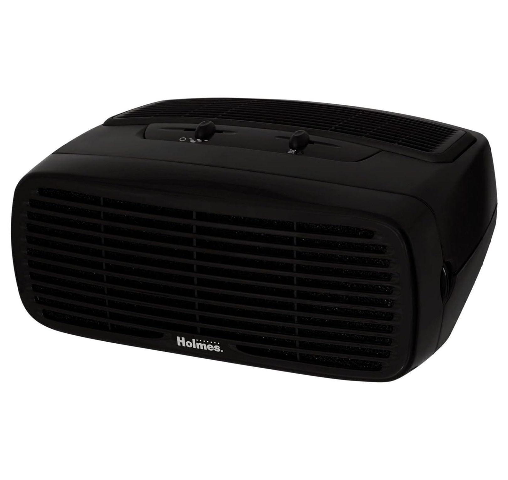 Xayoca Desktop HEPA-Type , 3 Speeds plus Optional Ionizer small Air Purifier, HAP242B-U, Black