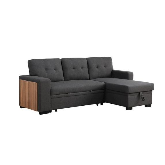 DEVION Furniture 3 - Piece Upholstered Sectional