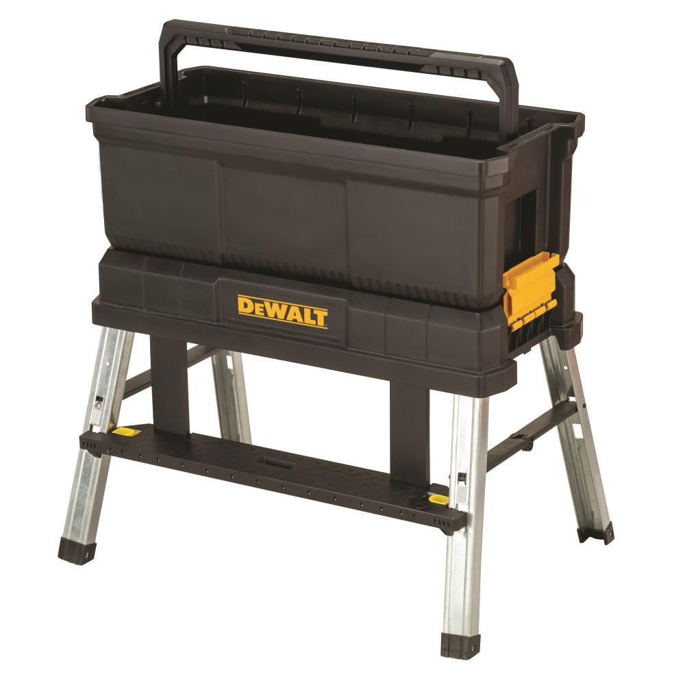 DeWalt Yellow/Black 25" Foldable Step Stool Tool Box