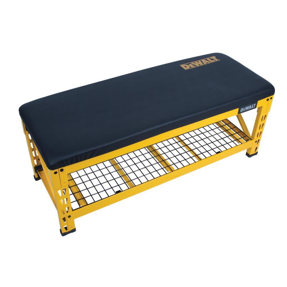 Dewalt-DXSTFB048 Garage Bench with Wire Grid Storage Shelf