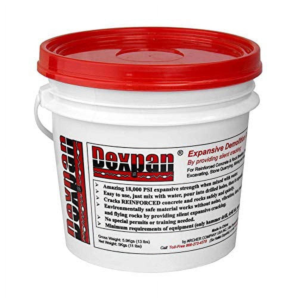 Dexpan 11 Lb. Expansive Demolition Grout for Concrete and Rock Breaking