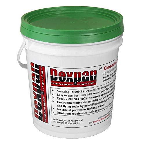 Dexpan 44 Lb Expansive Demolition Grout for Concrete and Rock