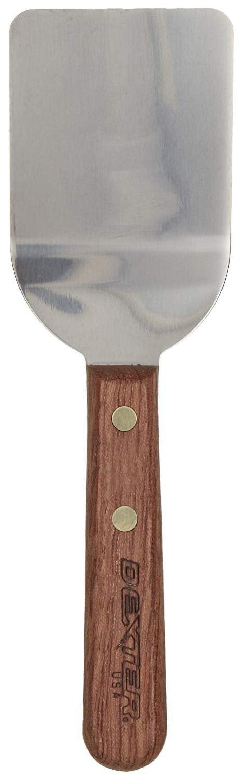 Stainless Steel Mini Turner with Rosewood Handle