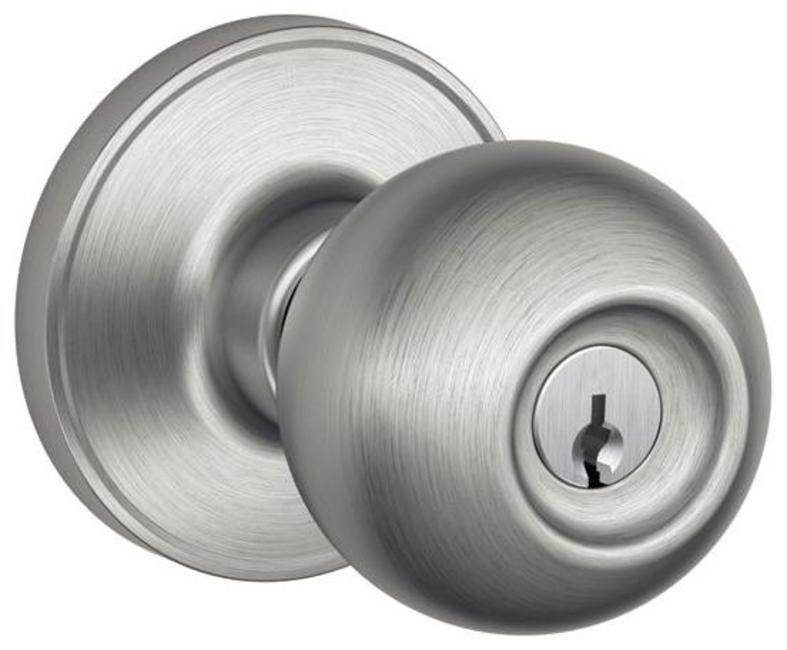 Dexter by Schlage J54CNA630 Corona Keyed Entry Knob, Satin Stainless Steel