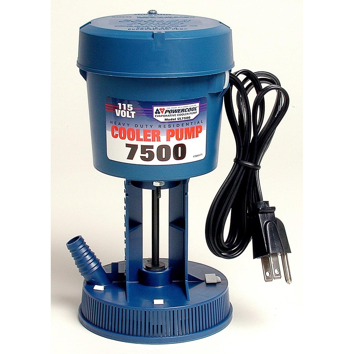 Dial 8-1/2 in. H X 4-1/2 in. W Blue Plastic Evaporative Cooler Pump