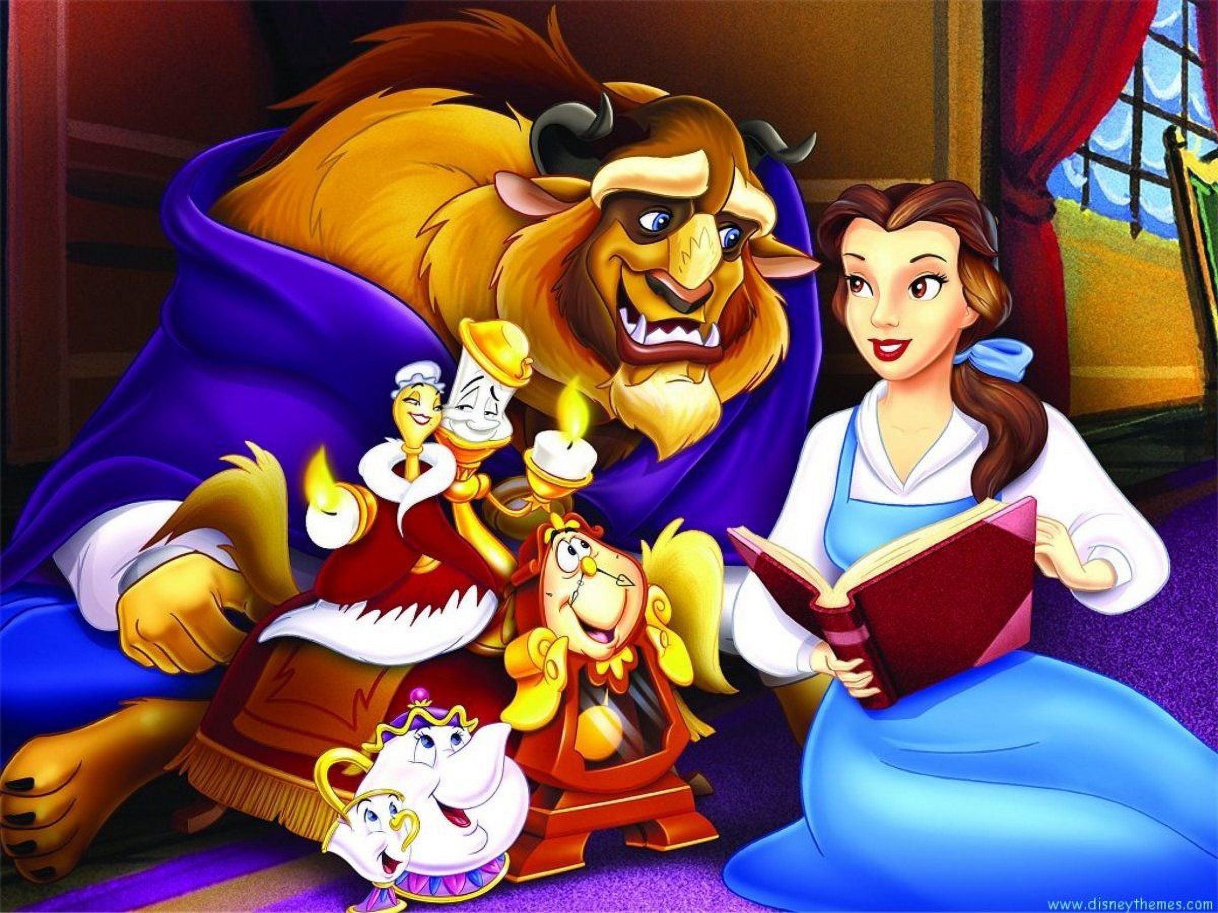 Beauty and the Beast 5D Diamond Painting Kit, 12x16 Inch