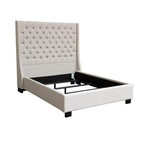 Diamond Sofa Upholstered Wingback Bed