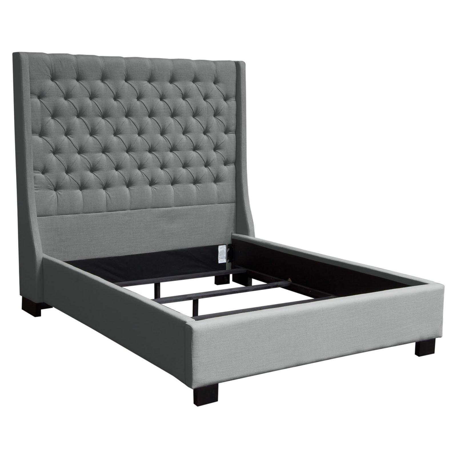 Diamond Sofa Park Avenue Upholstered Wingback Bed