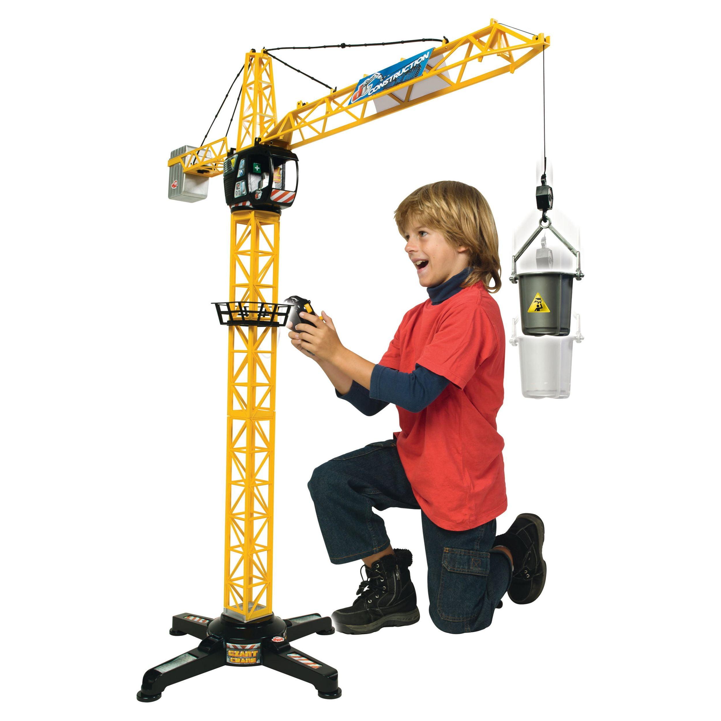 Dickie Toys 40" Giant Crane Remote Control Playset