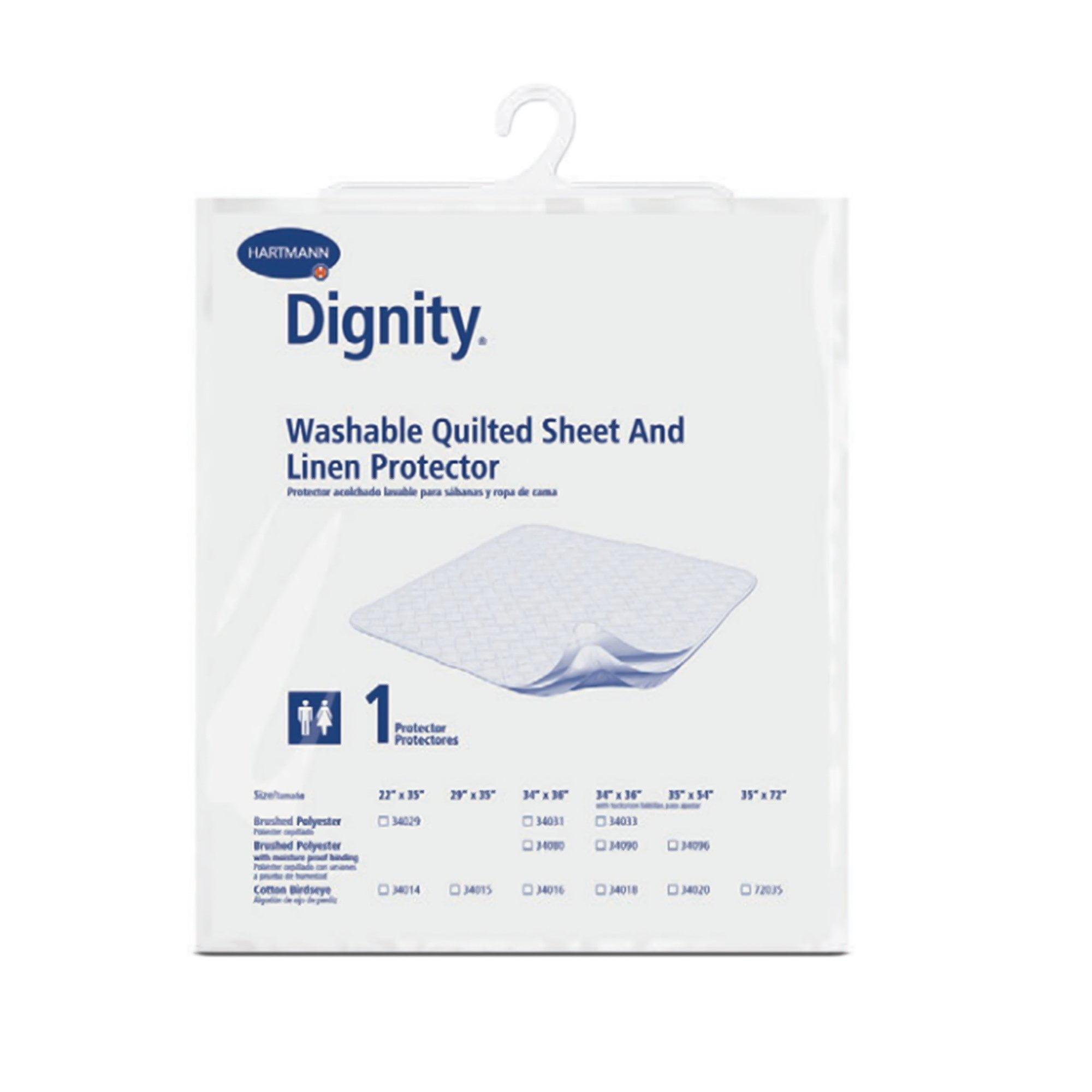 Dignity Washable Sheet Protector Reusable Underpad Cotton 35 X 35 Inch 34016 1 pads