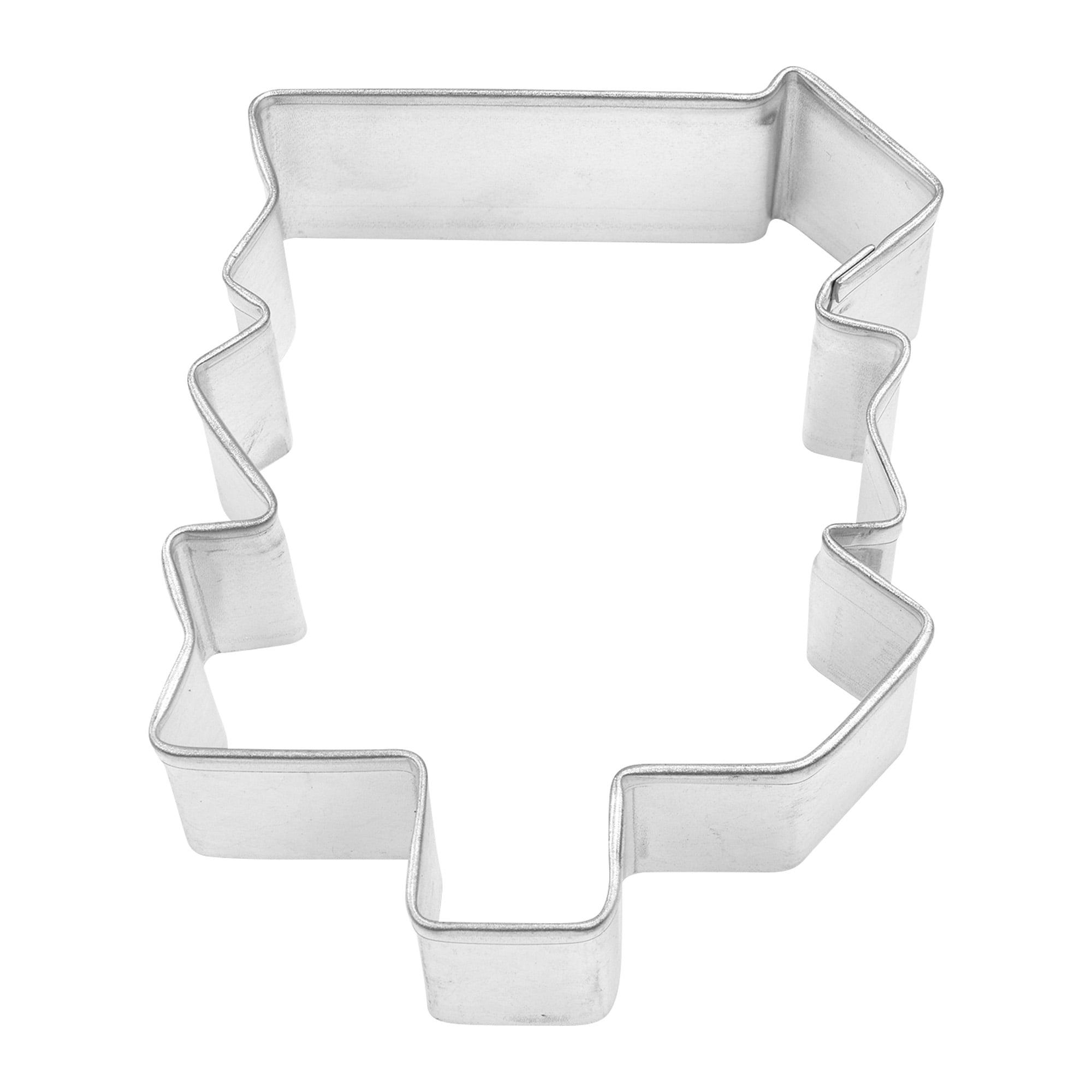 Silver Metal Directional Sign 3" Cookie Cutter