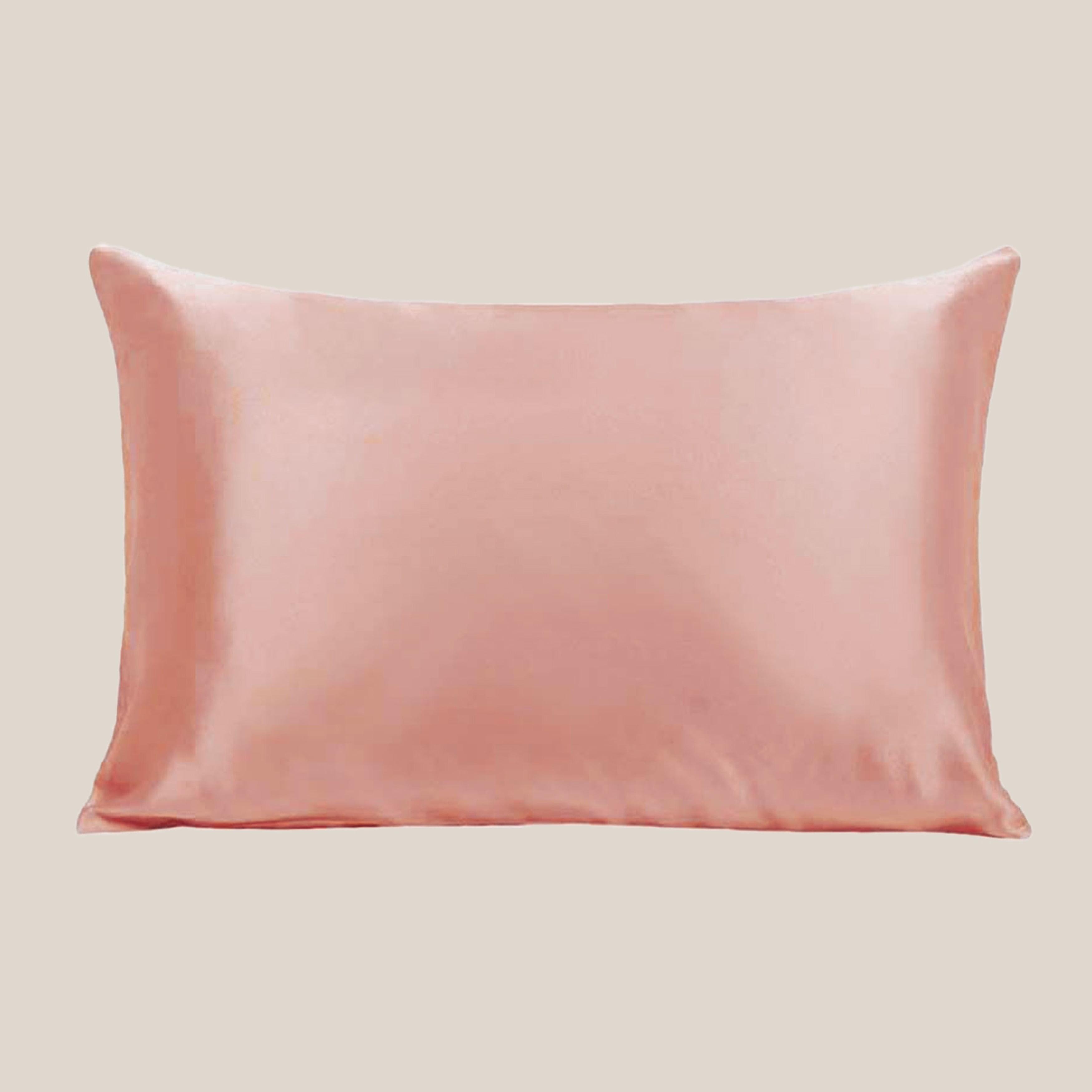 Discover Night LLC SHINE Satin Pillowcase - Super Soft Pillow Covers Blush - Standard