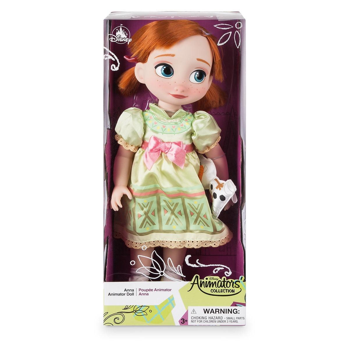 Disney Animators' Collection Anna Doll with Olaf Plush