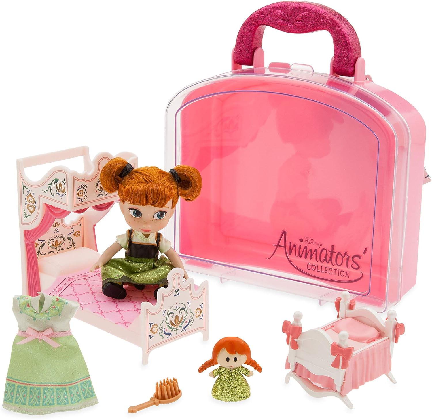 Disney Frozen Anna Mini Doll Play Set with Accessories