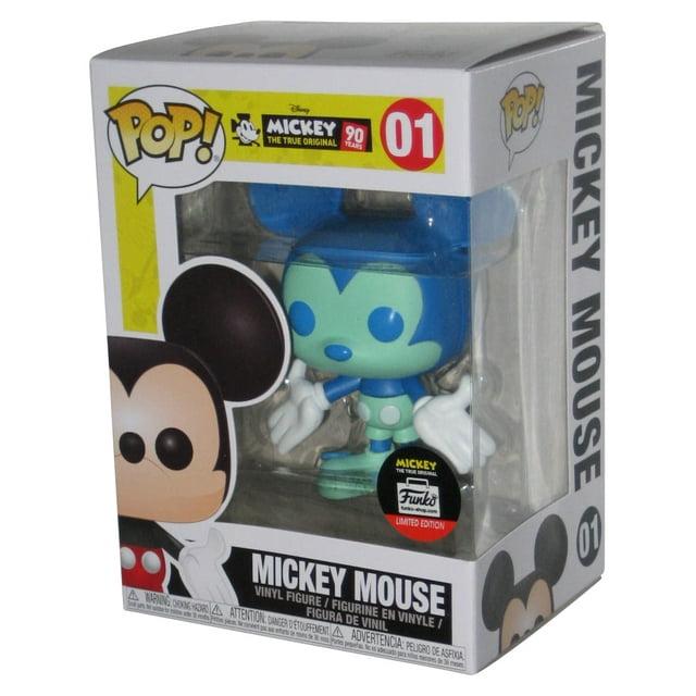 Funko POP! Disney: Mickey's 90Th - Mickey Mouse [Blue/Green] 01 Shop Exclusive Limited Edition