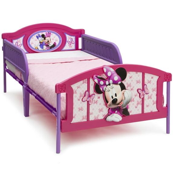 Delta Children Twin Disney Minnie Mouse Plastic 3D Kids' Bed