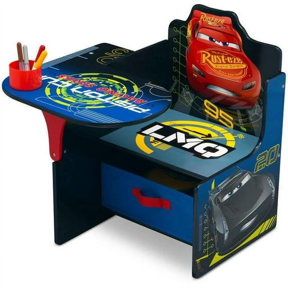 Delta Children Disney/Pixar Cars Kids Chair Desk with Storage Compartment