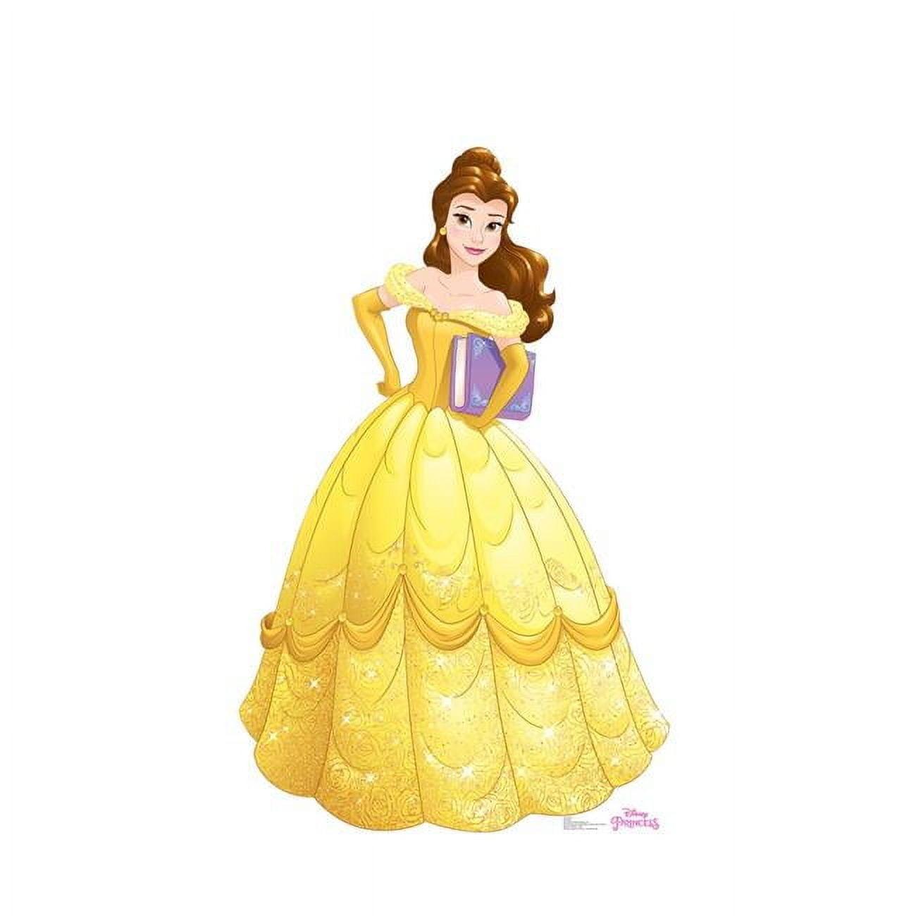 Disney Princess Belle 5' Yellow Cardboard Stand-Up