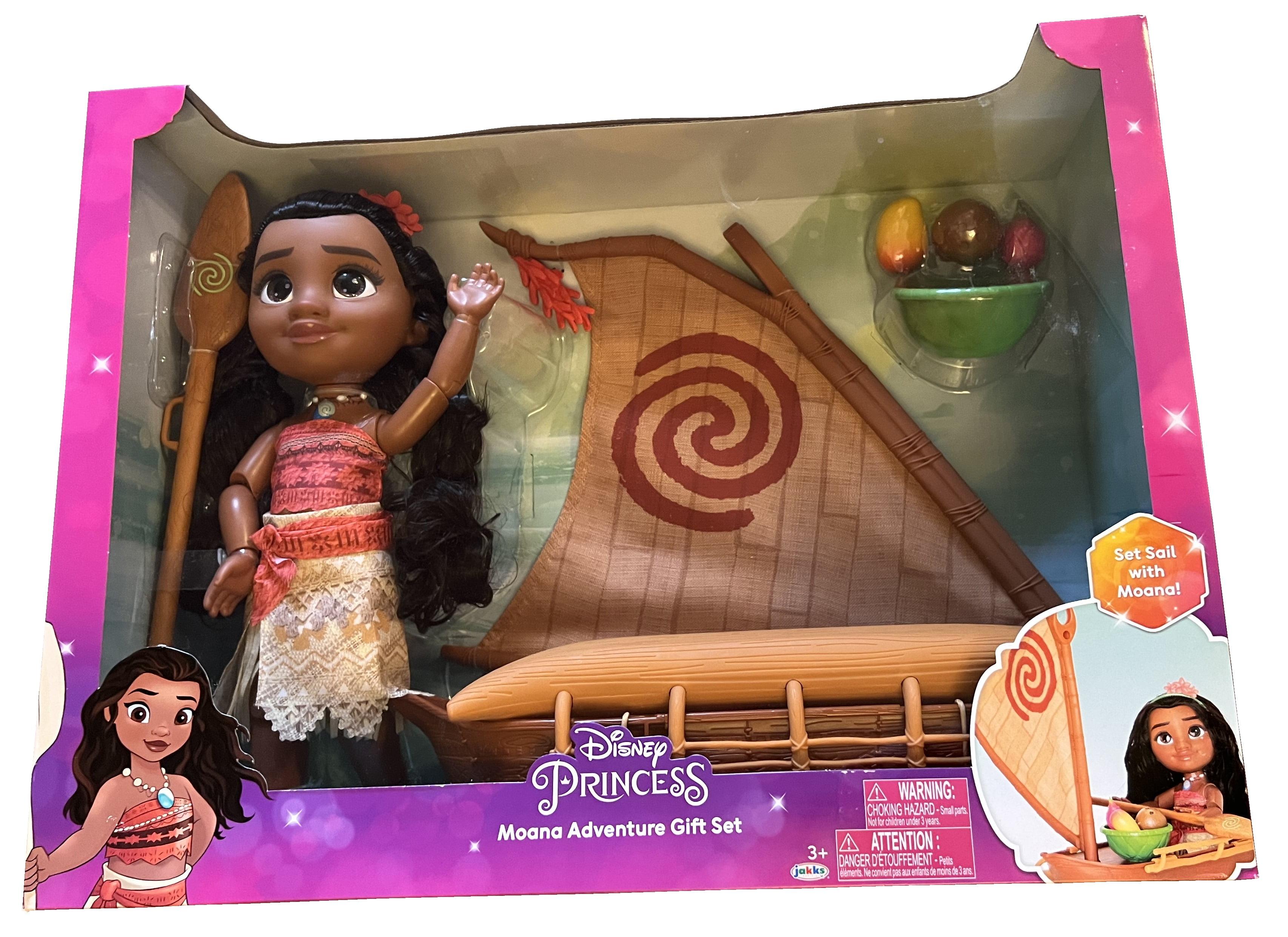 Disney Princess Moana Sailing Adventure Canoe & Doll Gift Set