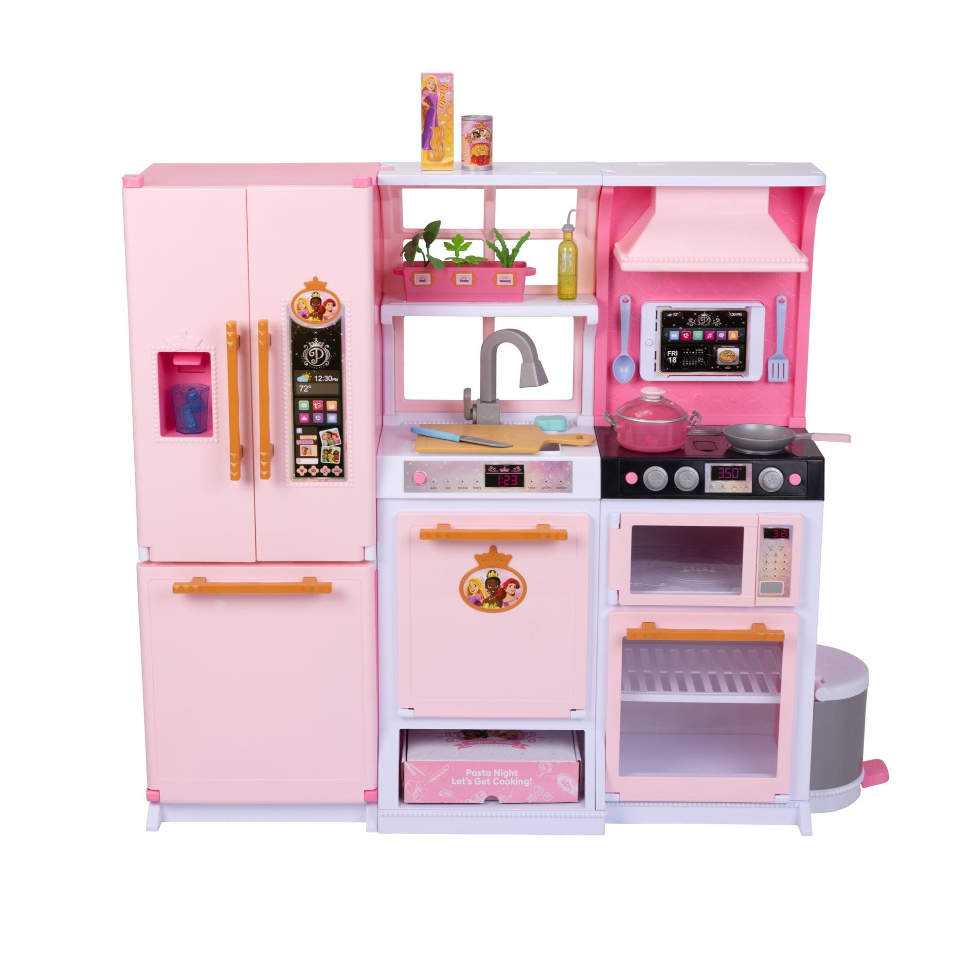 Disney Princess Pink Interactive Gourmet Kitchen with Accessories