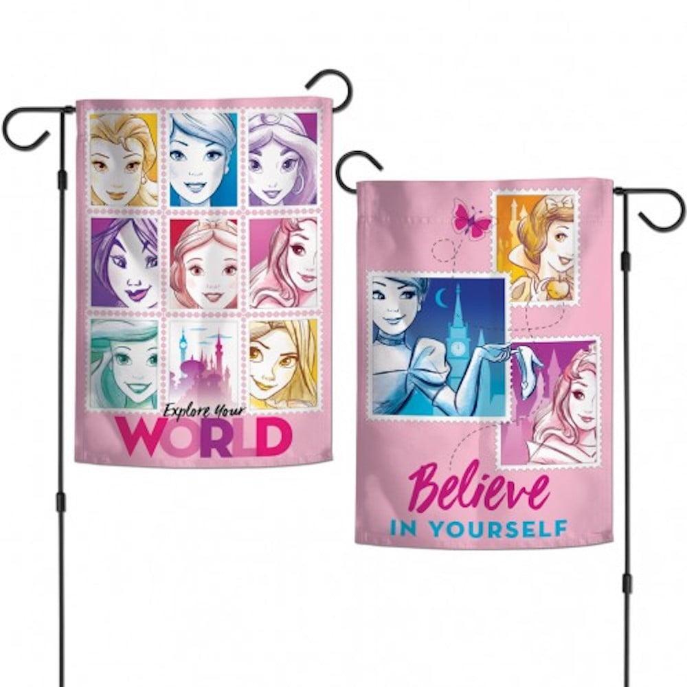 Disney Princesses Double-Sided Garden Flag 12.5" x 18"