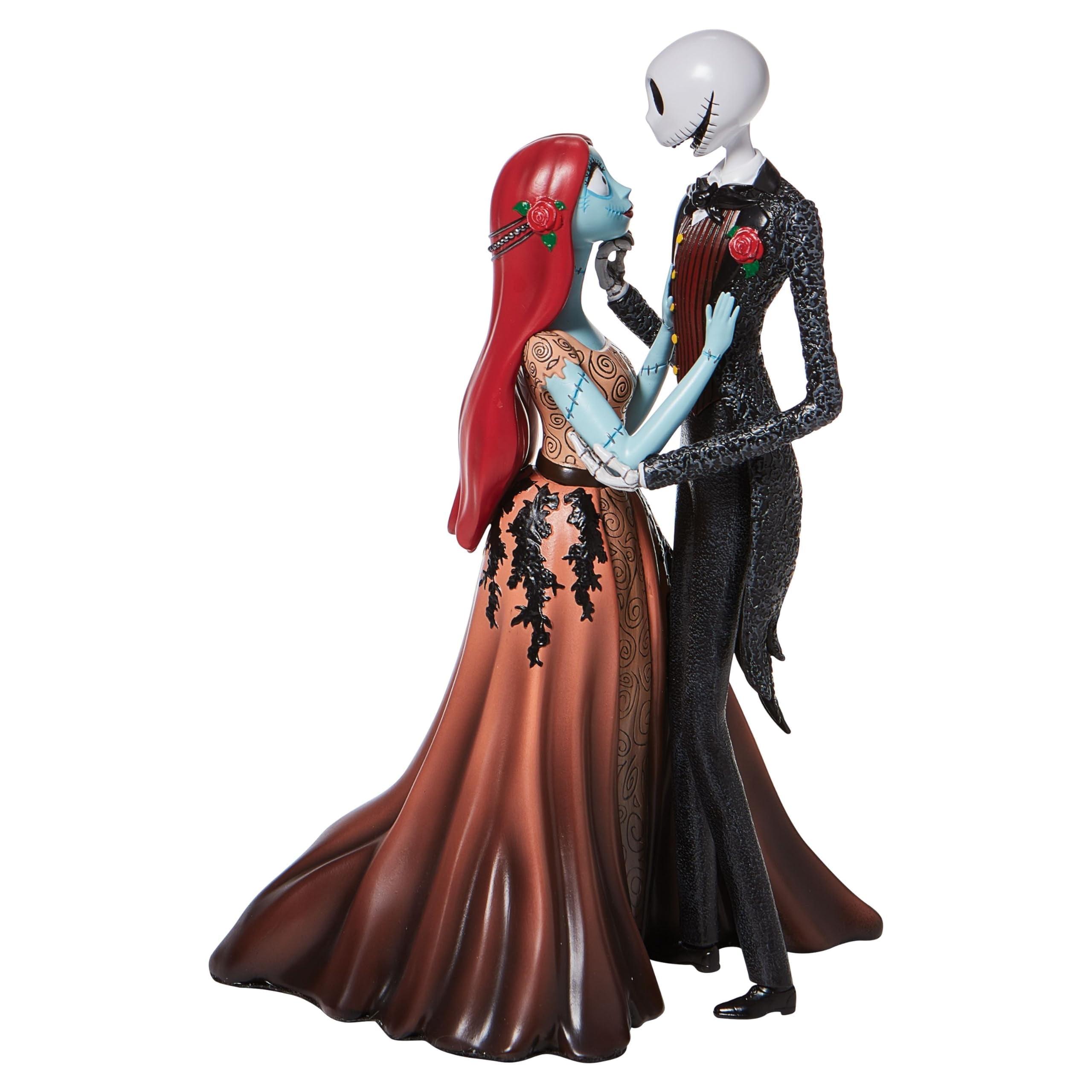enesco Disney Showcase Jack & Sally Couture de Force Figurine 9.5in H